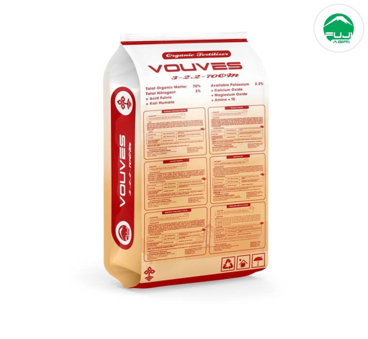 Phân Hữu Cơ Vouves - Tăng độ tơi xốp cho đất, chống chai cứng và bạc màu