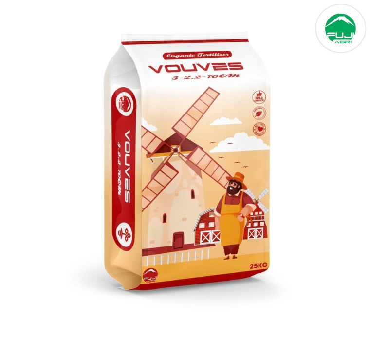 Phân Hữu Cơ Vouves - Tăng độ tơi xốp cho đất, chống chai cứng và bạc màu